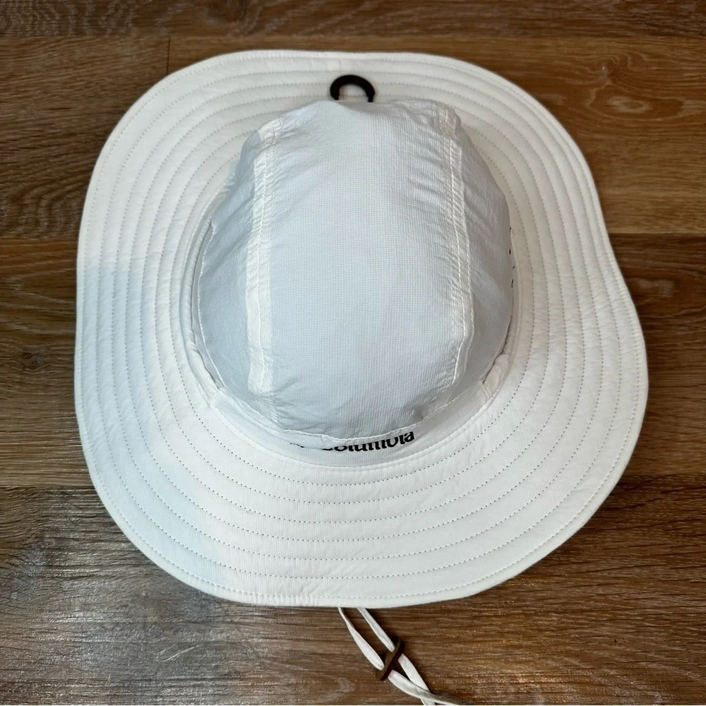 Columbia Omni-Shade White Unisex Summer Booney Hat, OS